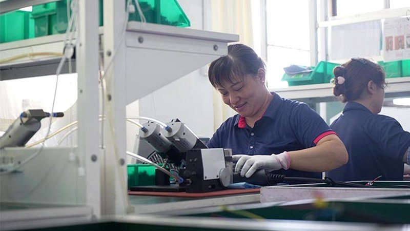 About 4 Yirox SMT assembly line for EV charger PCBA production