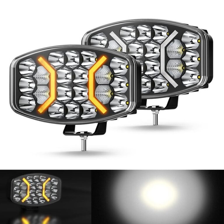 10 Inch 100W White Amber DRL Combo Beam LED Driving Light gallery image 2