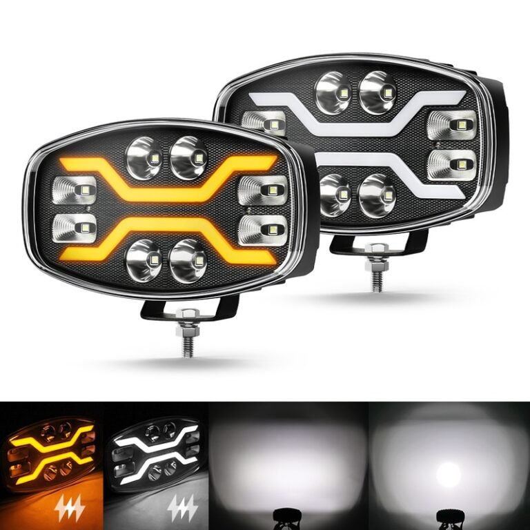 10 Inch 60W Dynamic DRL LED Driving Light gallery image 2
