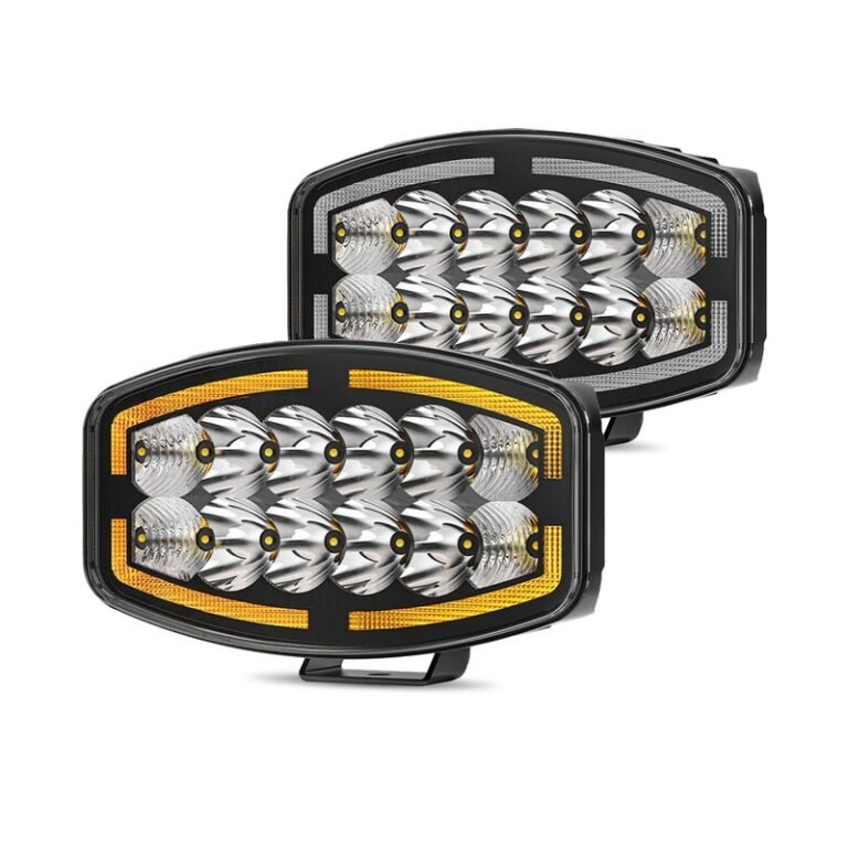 10 Inch 60W White Amber DRL LED Driving Light Series 2 gallery image 2