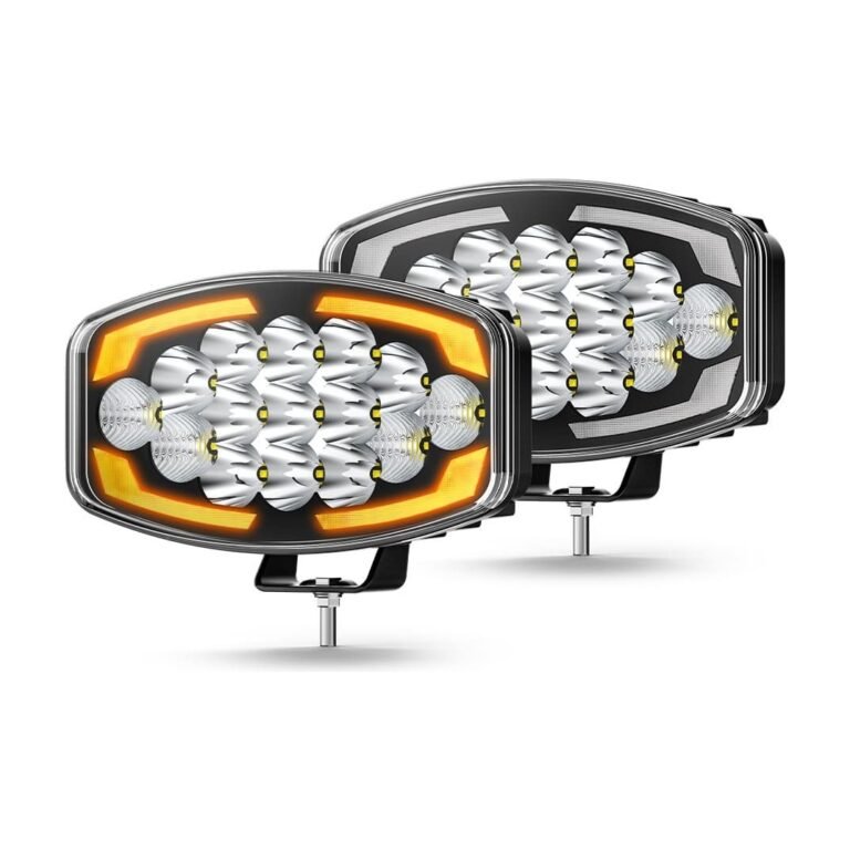 Yirox 32W Flood Beam LED Driving Light for off-road truck and SUV auxiliary lighting