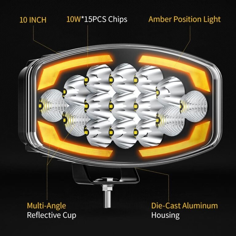 32W Flood Beam LED Driving Light gallery image 3