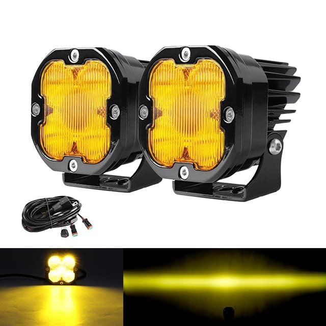 3 Inch LED Light Pods for Off-Road Trucks gallery image 2