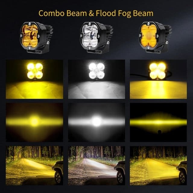 3 Inch LED Light Pods for Off-Road Trucks gallery image 3