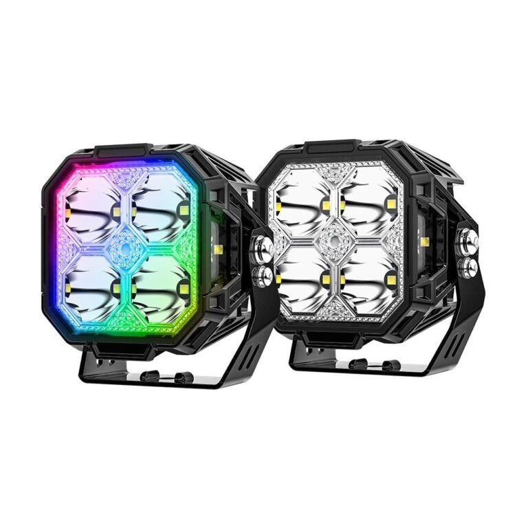 Yirox 50W Pair Side Shooter LED Light Pods for off-road truck and SUV auxiliary lighting