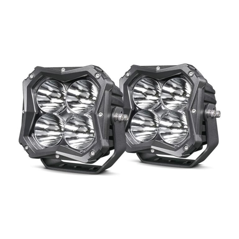 Yirox 5 Inch 126W White Amber DRL LED Driving Light for off-road truck and SUV auxiliary lighting