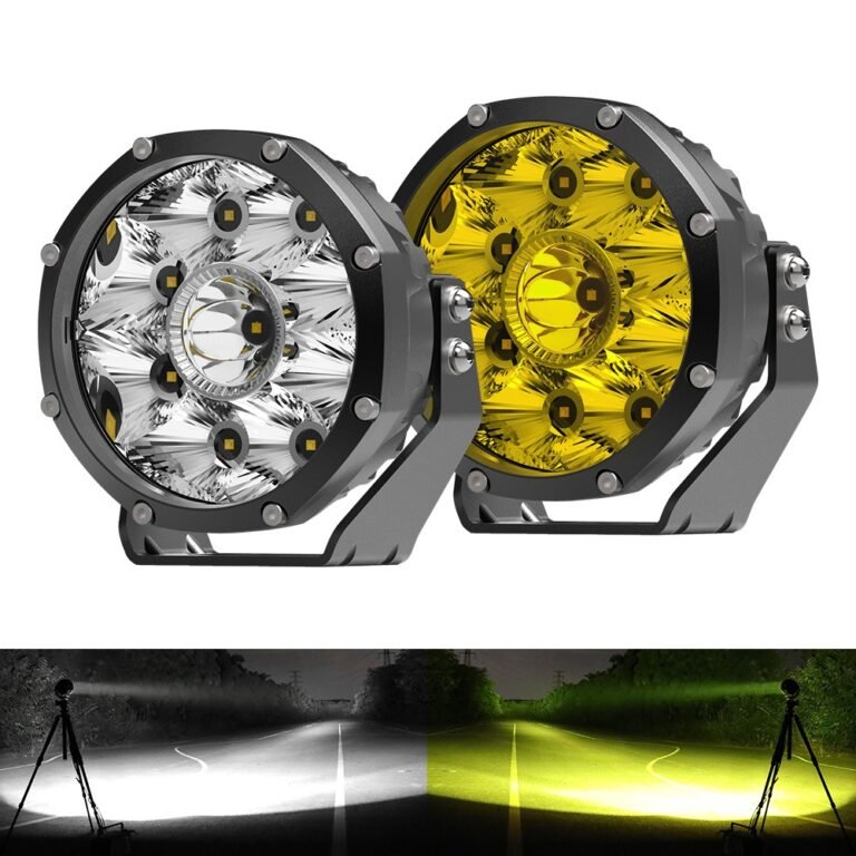 5 Inch Round LED Driving Light for Off-Road Trucks gallery image 2