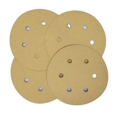 Yirox 5 Inch Hook and Loop Sanding Disc for automotive paint prep and wood polishing