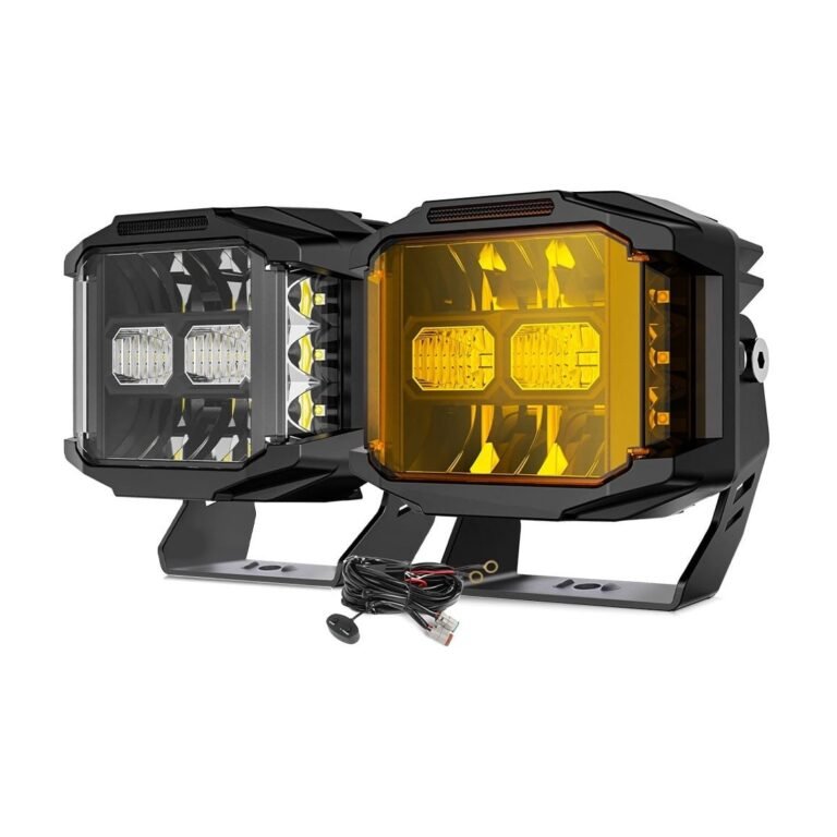Yirox 5 Inch 122W Side Shooter LED Driving Light for off-road truck and SUV auxiliary lighting