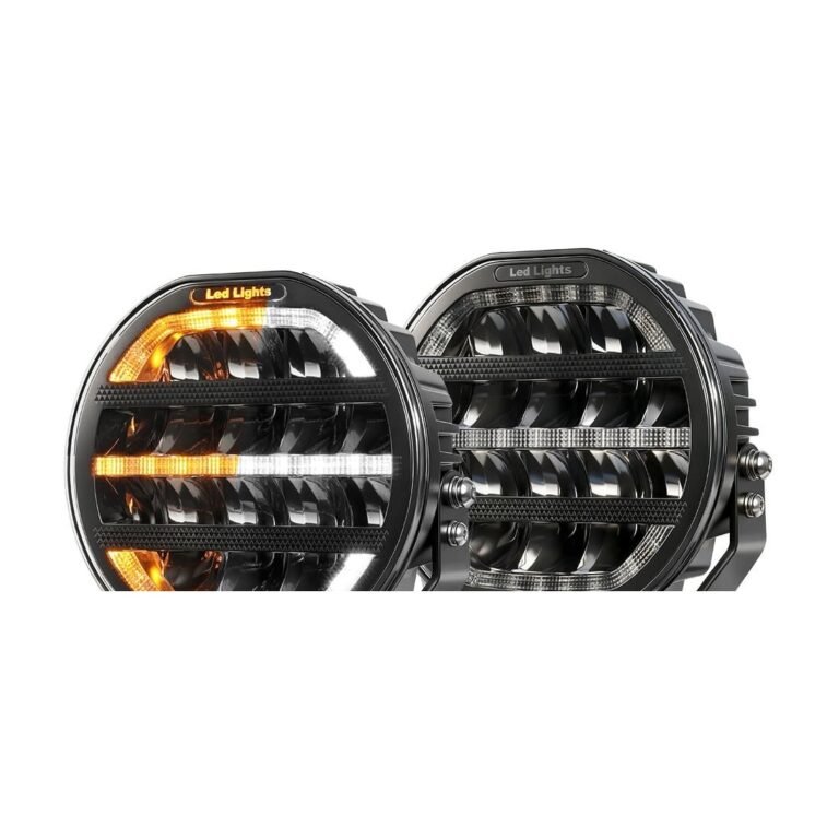 Yirox 7 Inch Dynamic DRL LED Driving Light for off-road truck and SUV auxiliary lighting