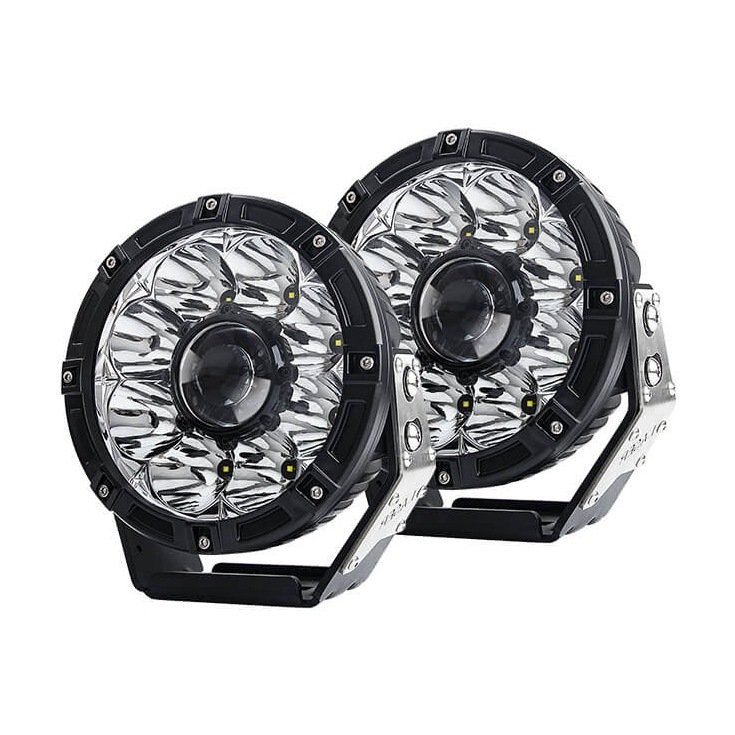 Yirox 7 Inch 65W Laser LED Driving Light for off-road truck and SUV auxiliary lighting