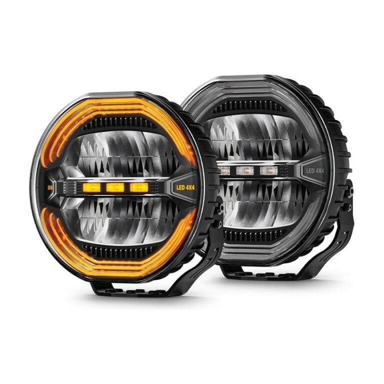 Yirox 9 Inch Anti-Glare Dynamic DRL LED Driving Light for off-road truck and SUV auxiliary lighting