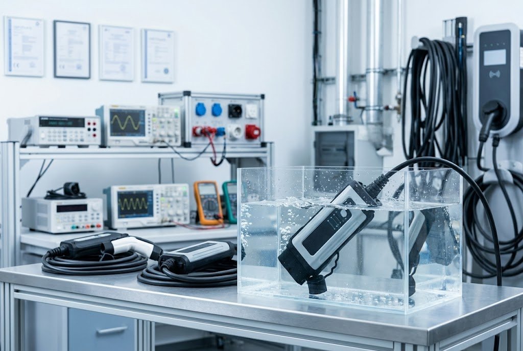 Portable EV Charger Safety Standards: CE, TÜV, IP67 Testing Guide