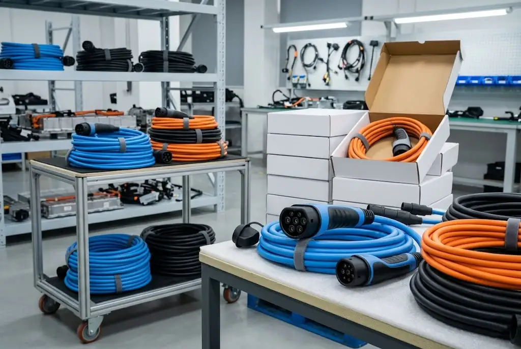 Type 2 to Type 2 EV Charging Cable Manufacturer: Wholesale & Custom OEM
