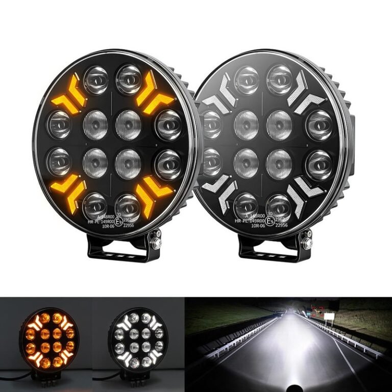 260W White Amber DRL Combo Beam LED Driving Light Series 2 gallery image 2