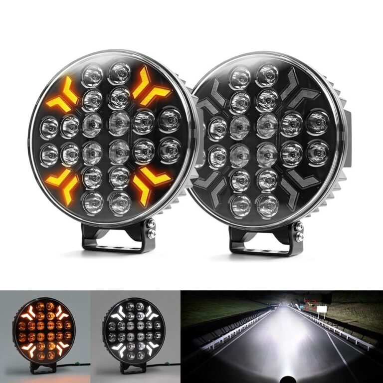 260W White Amber DRL Combo Beam LED Driving Light gallery image 2