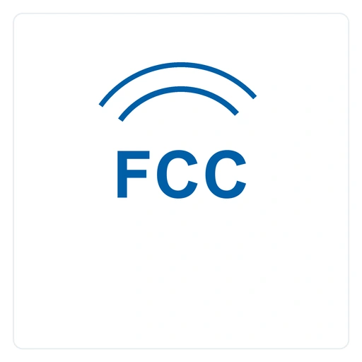 FCC electromagnetic compatibility compliance icon