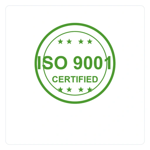 ISO 9001 quality management certification icon