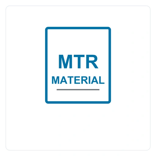 Material test report icon
