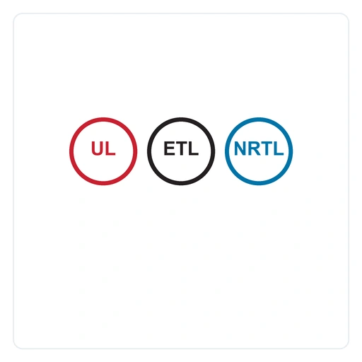 UL ETL and NRTL listing certification icon