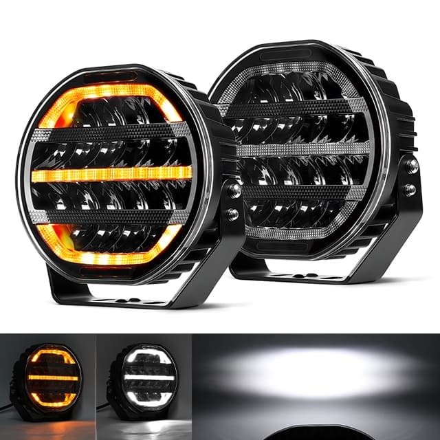 9 Inch Dynamic DRL LED Driving Light gallery image 2