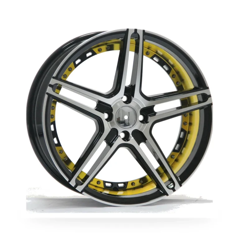 15 Inch Five Spoke Alloy Wheel Rim for Passenger Cars Product Image 1