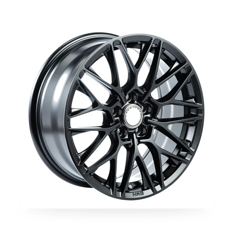 Black Split Spoke Alloy Wheel Rim for Performance Cars Product Image 2
