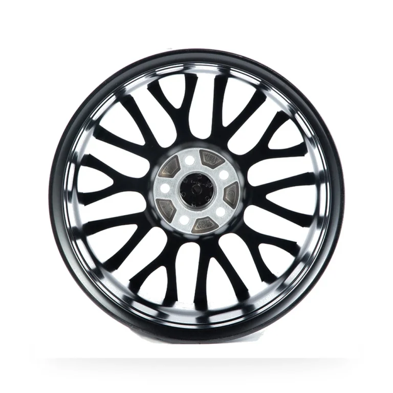 Black Split Spoke Alloy Wheel Rim for Performance Cars Product Image 4