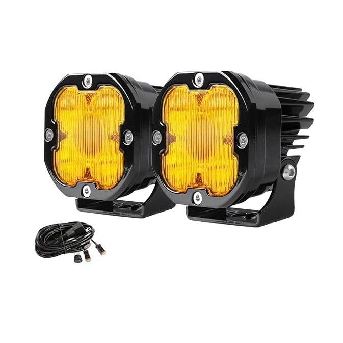 3 Inch Flood Beam LED Light Pods for Off-Road Trucks product gallery 3