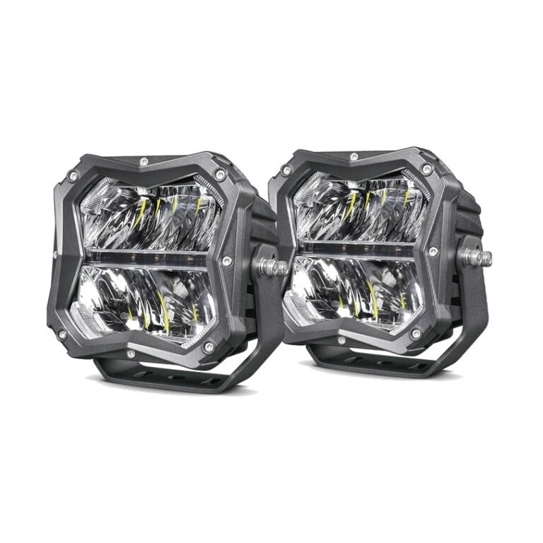 5 Inch 106W White Amber DRL LED Driving Light Pods product gallery 2
