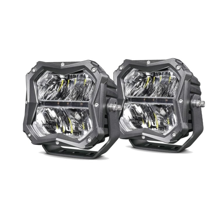 5 Inch 106W White Amber DRL LED Driving Light Pods product gallery 3