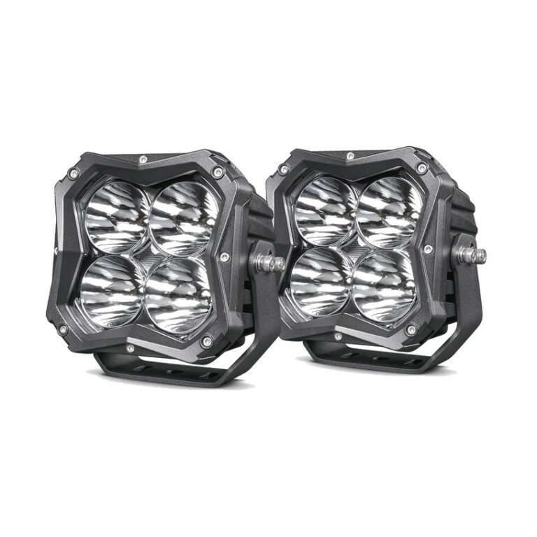 5 Inch 126W White Amber DRL LED Driving Light Pods product gallery 2