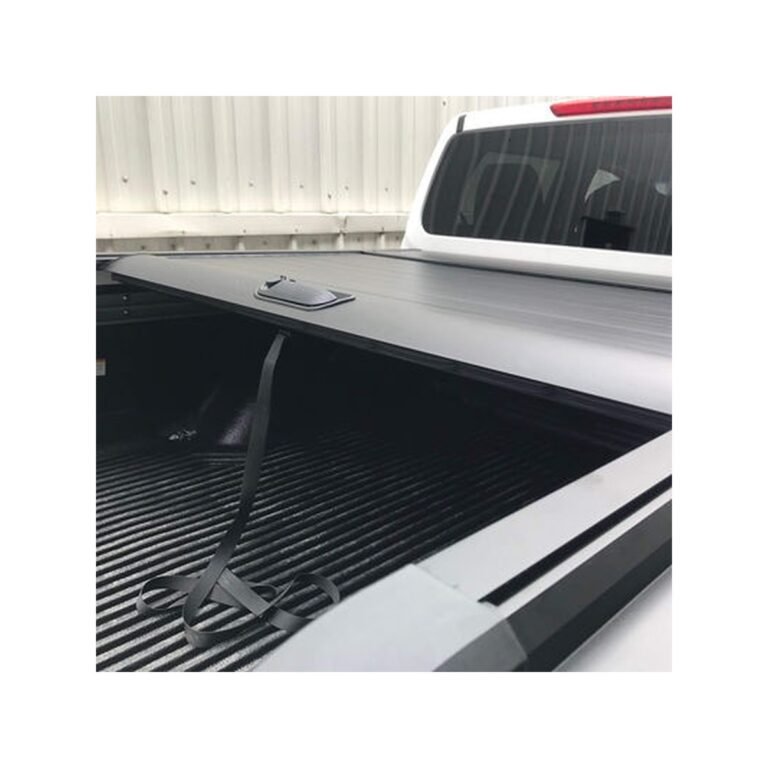 Aluminum Tonneau Bed Cover Hard Retractable Universal Pickup Bed Cover gallery image 1
