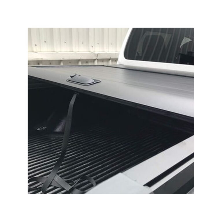 Aluminum Tonneau Bed Cover Hard Retractable Universal Pickup Bed Cover gallery image 3
