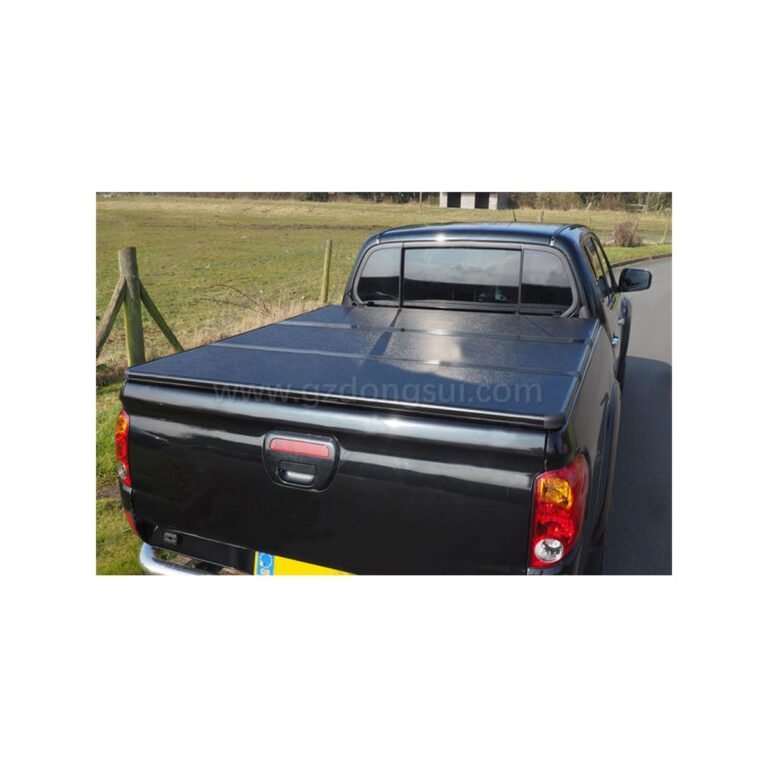 Aluminum Tri Fold Truck Bed Cover 10 Minutes Easy Installation For Hilux gallery image 2