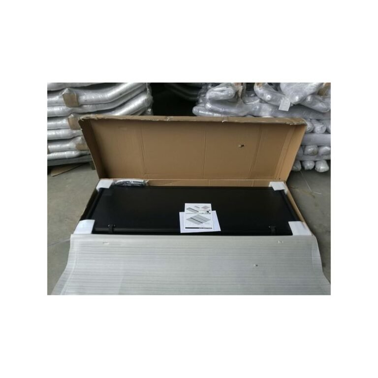 Black Color Aluminum Hard Folding Tonneau Cover For D-MAX 2013 4 Doors gallery image 2