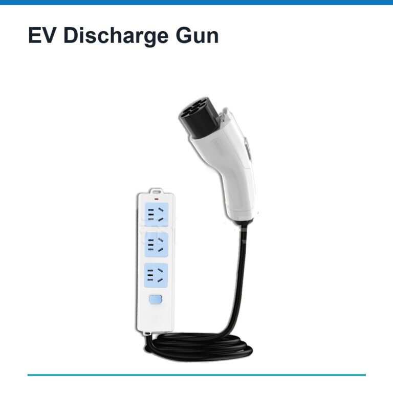Yirox 16A Portable EV Discharge Gun for Outdoor Power for EV charging applications