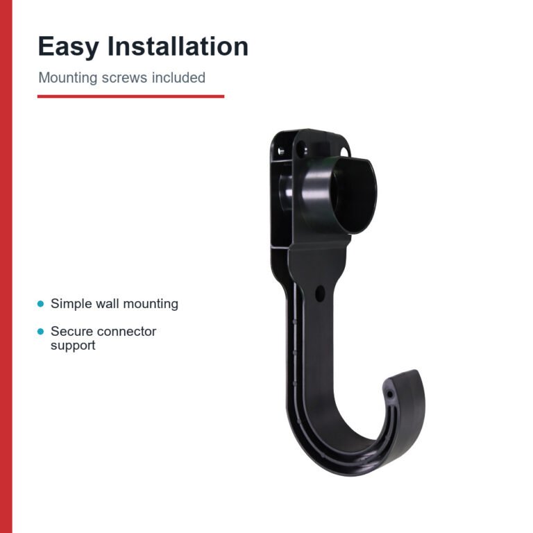 EV Charging Gun Holder Bracket for Cable Storage Image 3