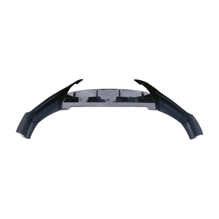 Front Bumper Lip for BYD Song Plus 2023-2025 - front bumper lip gloss black back view