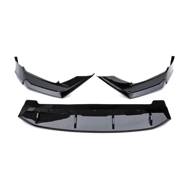 Front Bumper Lip for BYD Song Plus 2023-2025 - front bumper lip gloss black kit pieces
