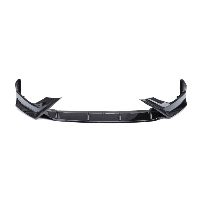 Front Bumper Lip for BYD Song Plus 2023-2025 - front bumper lip gloss black wide view
