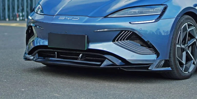 Front Bumper Lip for BYD Seal EV 2022-2025 - front bumper lip installed overview