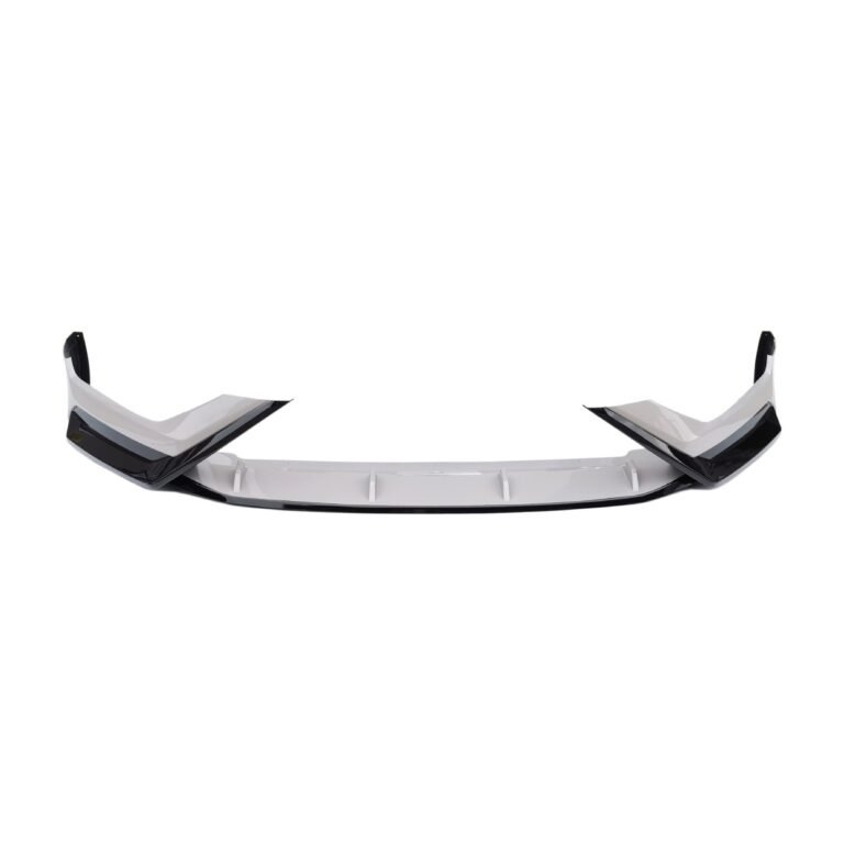 Front Bumper Lip for BYD Song Plus 2023-2025 - front bumper lip smoke grey wide view
