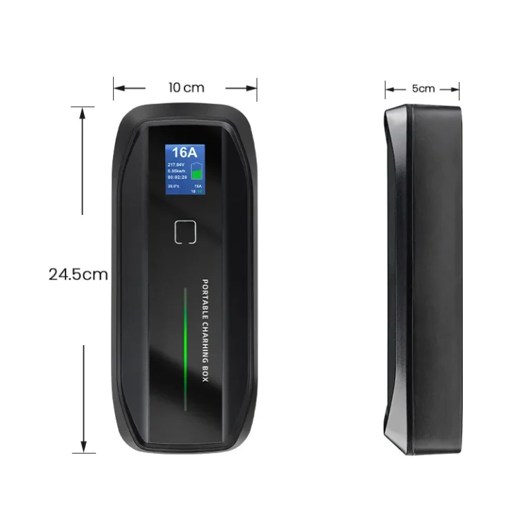 LCD Portable EV Charger with Adjustable Current product image 1