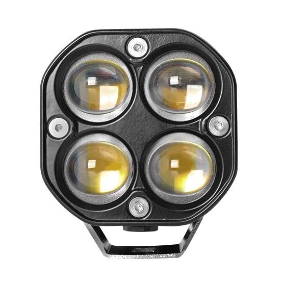 Yirox Projector Lens Dual Color LED Light Pods for off-road auxiliary vehicle lighting