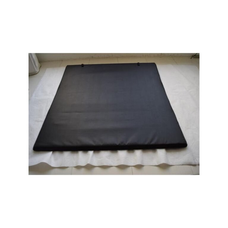 PVC Soft Tri Fold Tonneau Bed Cover 12 Months Warranty For Toyota Hilux gallery image 1