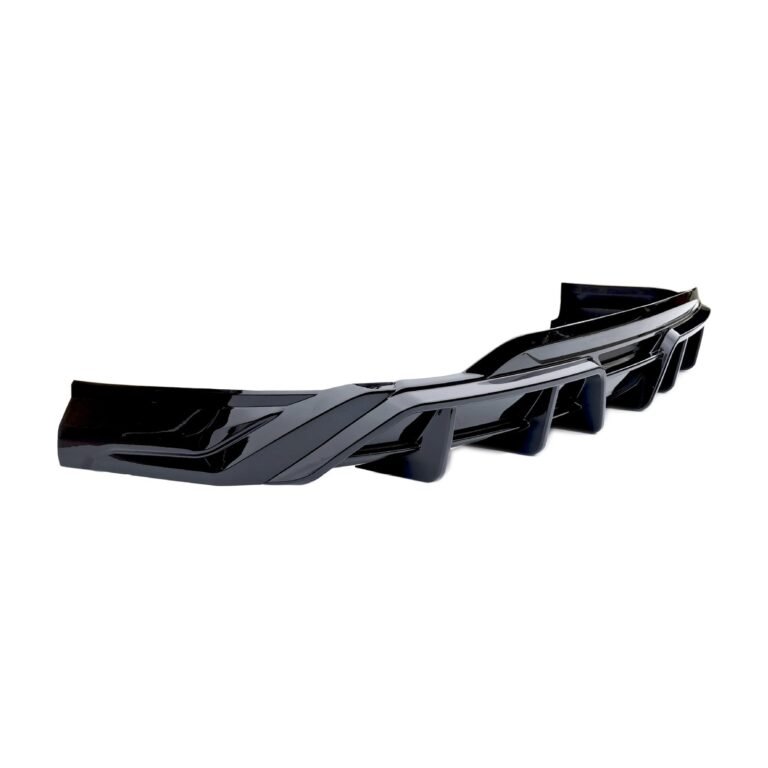 Rear Bumper Diffuser for BYD Song Plus 2023-2025 - rear bumper diffuser gloss black angle 01