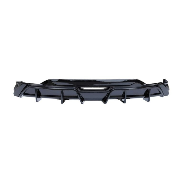 Rear Bumper Diffuser for BYD Song Plus 2023-2025 - rear bumper diffuser gloss black overview