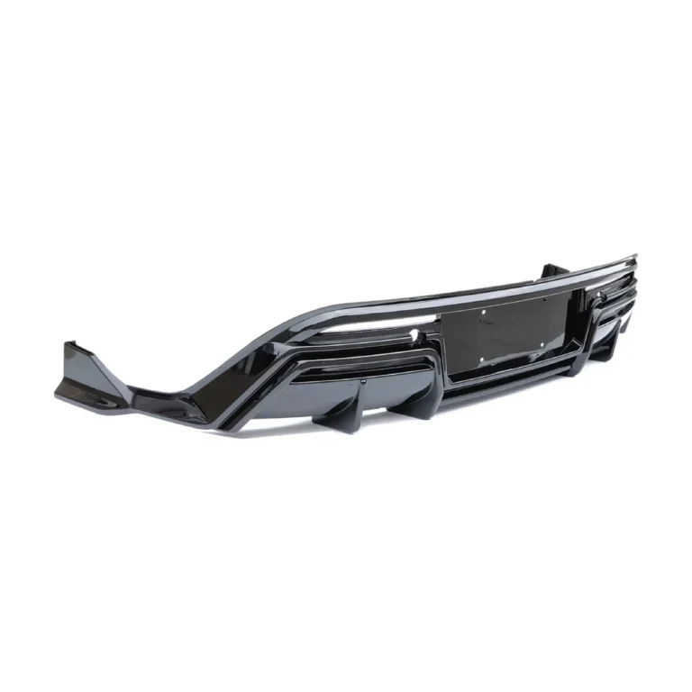 Rear Bumper Diffuser for BYD Seal EV 2022-2025 - rear bumper diffuser gloss black side angle 02