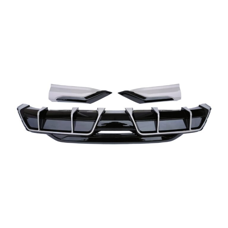 Rear Bumper Diffuser for BYD Song Plus 2023-2025 - rear bumper diffuser smoke grey kit pieces